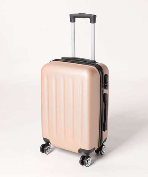 FOUND GOOD（ファウンドグッド）の「キャリーケースS（スーツケース/キャリーバッグ・メンズ・ホワイト/レッド/ベージュ/ネイビー/レッド系1/ブラック・SMALL）」の4枚目の写真