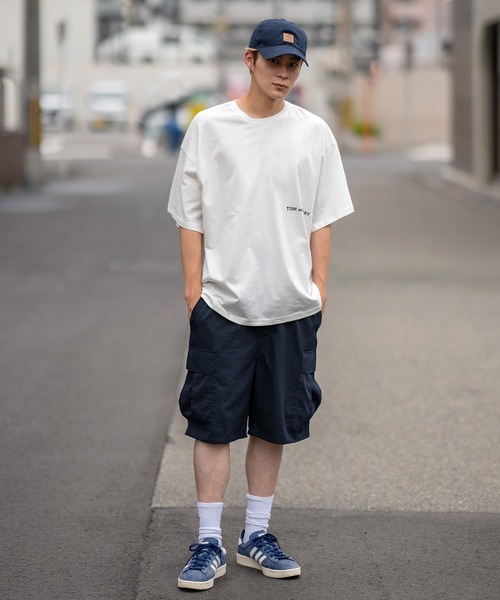 Tom&Jerry(トムアンドジェリー)の「【TOM&JERRY】プリント オーバーサイズ 半袖Tシャツ(Tシャツ/カットソー・メンズ・ライトグレー系/グレー系/グレー系1/ベージュ系1/ネイビー系/ホワイト系1/ホワイト系2/オレンジ系2/ブラック系2/ホワイト系/ブラウン/ホワイト/ブラック/グリーン系1・MEDIUM/LARGE/X-LARGE)」の21枚目の写真