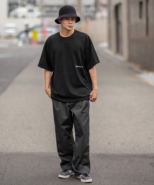 Tom&Jerry(トムアンドジェリー)の「【TOM&JERRY】プリント オーバーサイズ 半袖Tシャツ(Tシャツ/カットソー・メンズ・ライトグレー系/グレー系/グレー系1/ベージュ系1/ネイビー系/ホワイト系1/ホワイト系2/オレンジ系2/ブラック系2/ホワイト系/ブラウン/ホワイト/ブラック/グリーン系1・MEDIUM/LARGE/X-LARGE)」の17枚目の写真