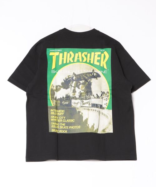 Manhattan Portage（マンハッタンポーテージ）の「S/S Print T-Shirt THRASHER（Tシャツ/カットソー・メンズ・ホワイト/ブラック・LARGE/MEDIUM/SMALL/X-LARGE）」の16枚目の写真