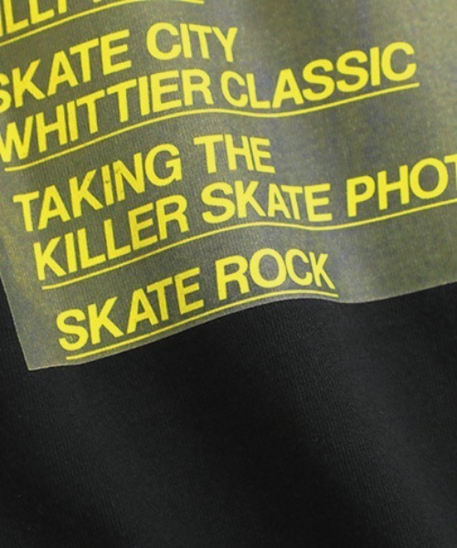 Manhattan Portage（マンハッタンポーテージ）の「S/S Print T-Shirt THRASHER（Tシャツ/カットソー・メンズ・ホワイト/ブラック・LARGE/MEDIUM/SMALL/X-LARGE）」の11枚目の写真