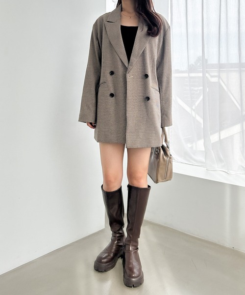 Heather（ヘザー）の「カップ付きバレエネックTEE　144321（Tシャツ/カットソー・レディース・ブラック/アイボリー・M/S）」の17枚目の写真