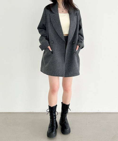 Heather（ヘザー）の「カップ付きバレエネックTEE　144321（Tシャツ/カットソー・レディース・ブラック/アイボリー・M/S）」の12枚目の写真