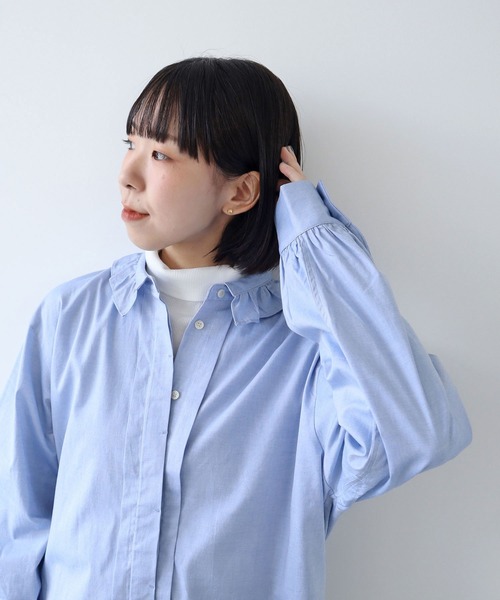 PAR ICI（パーリッシィ）の「テレコ タートルネックカットソー（Tシャツ/カットソー・レディース・イエロー/ホワイト/レッド/グリーン・FREE）」の22枚目の写真