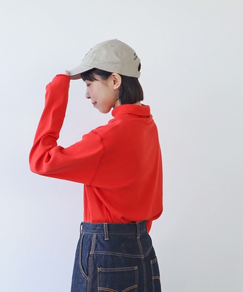 PAR ICI（パーリッシィ）の「テレコ タートルネックカットソー（Tシャツ/カットソー・レディース・イエロー/ホワイト/レッド/グリーン・FREE）」の17枚目の写真