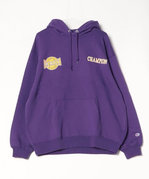 WBO 世界チャンピオン 紫色ウェア セール】CHAMPION/チャンピオン スウェットパーカー/プル
