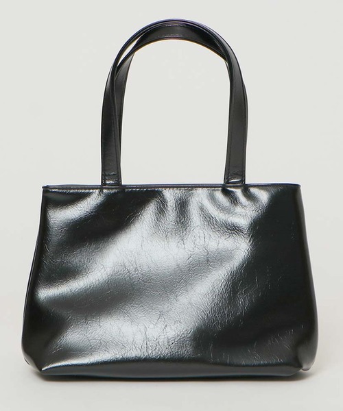 GORGE（ゴージ）の「《リボン×2WAY》レディース チェーンショルダー付き ミニトートバッグ 春夏秋冬（ハンドバッグ・レディース・ブラック/オフホワイト/シルバー/ピンク・F）」の8枚目の写真