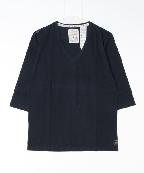 THE MILES（ザ マイルズ）の「R003 TEE（Tシャツ/カットソー・メンズ・ホワイト/レッド/ワインレッド/ピンク/ベージュ/ネイビー/オレンジ/ブラック/サックスブルー/チャコールグレー・SMALL/MEDIUM/LARGE/X-LARGE）」の6枚目の写真