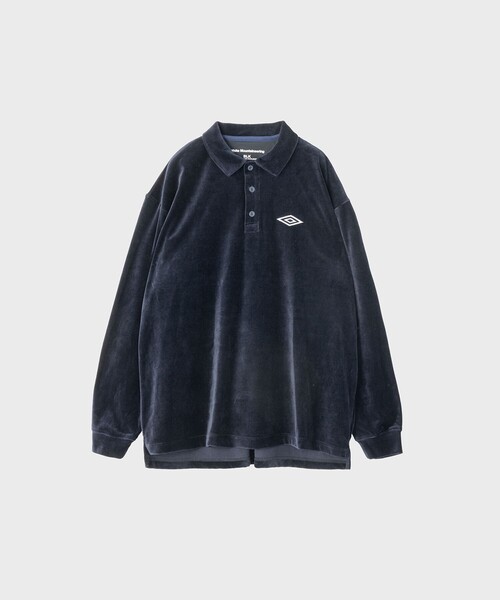 WHITE MOUNTAINEERING(ホワイトマウンテニアリング)の「BK2473502(シャツ/ブラウス・メンズ・ブラック/ネイビー・3/S)」の1枚目の写真