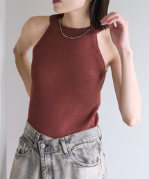 mystic | 【インナー/トップス◎】アメスリニットタンク(キャミソール)