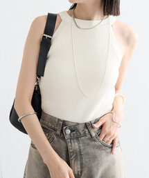mystic | 【インナー/トップス◎】アメスリニットタンク(キャミソール)