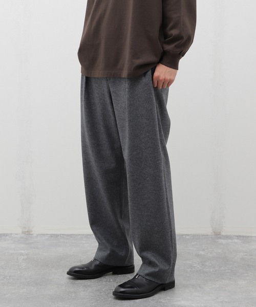 セール】:colon(コロン) CPT-17 Wool Melton Boxpleats PT CPT-17