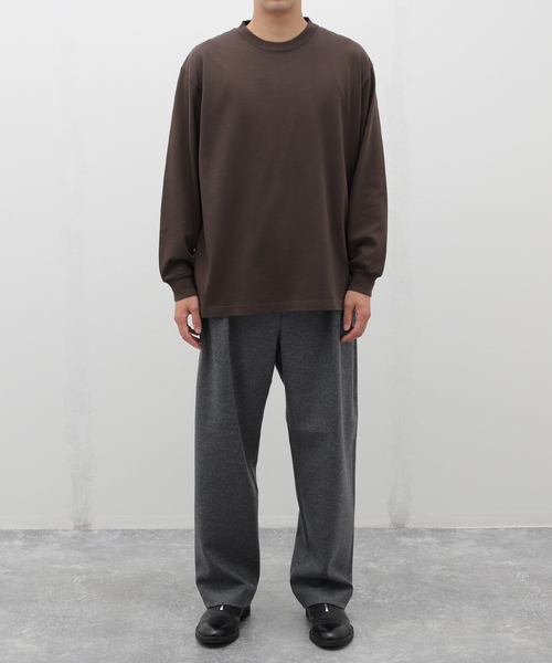 セール】:colon(コロン) CPT-17 Wool Melton Boxpleats PT CPT-17