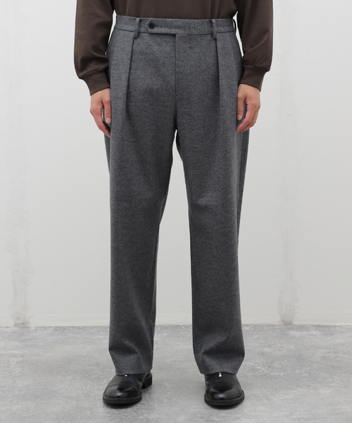 セール】:colon(コロン) CPT-17 Wool Melton Boxpleats PT CPT-17