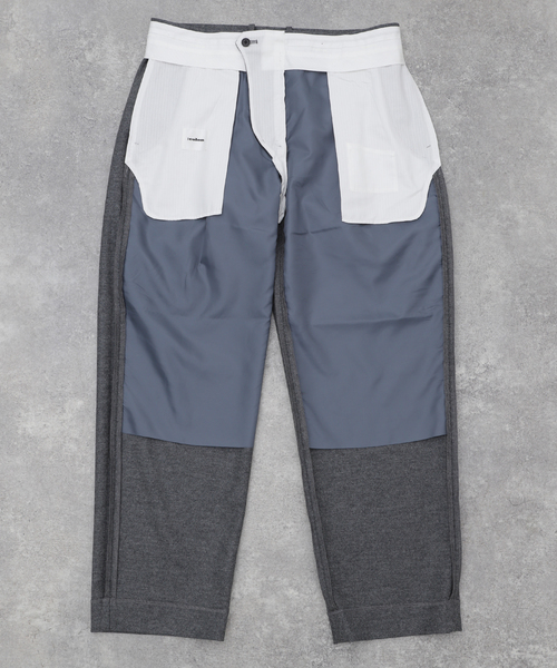 セール】:colon(コロン) CPT-17 Wool Melton Boxpleats PT CPT-17