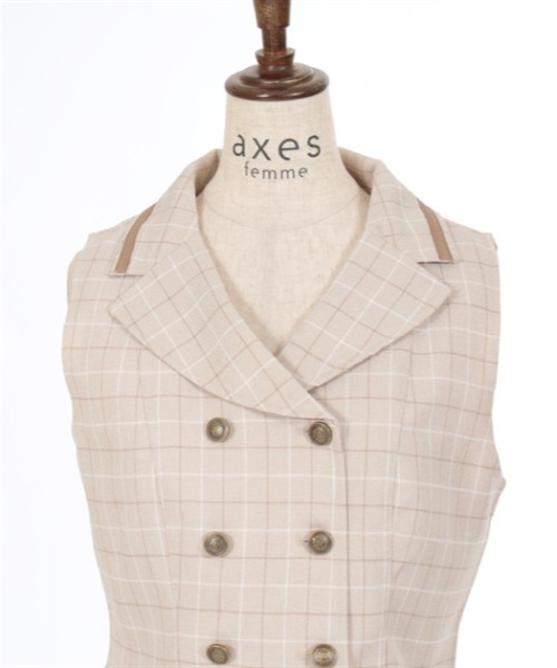 レースベスト×チュールジレ | outlet | axes femme online shop