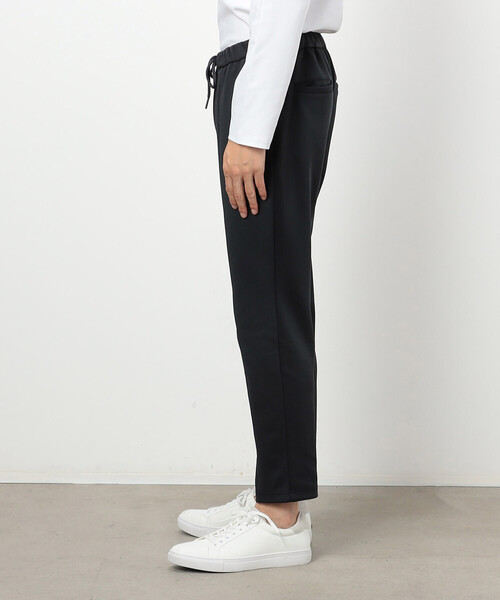 COMME CA ISM(コムサイズム)の「【セットアップ対応】 ストレッチダンボールニット テーパードパンツ(スラックス・メンズ・チャコール/ブラック・SMALL/MEDIUM/LARGE)」の9枚目の写真