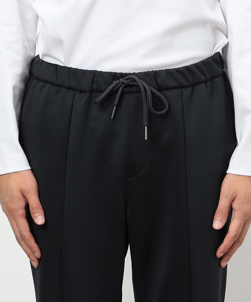COMME CA ISM(コムサイズム)の「【セットアップ対応】 ストレッチダンボールニット テーパードパンツ(スラックス・メンズ・チャコール/ブラック・SMALL/MEDIUM/LARGE)」の11枚目の写真