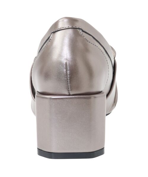 Green　Parks（グリーンパークス）の「・rich　blue　ヒールローファー（ローファー・レディース・シルバー/ブラック・LL/S/M/L）」の17枚目の写真