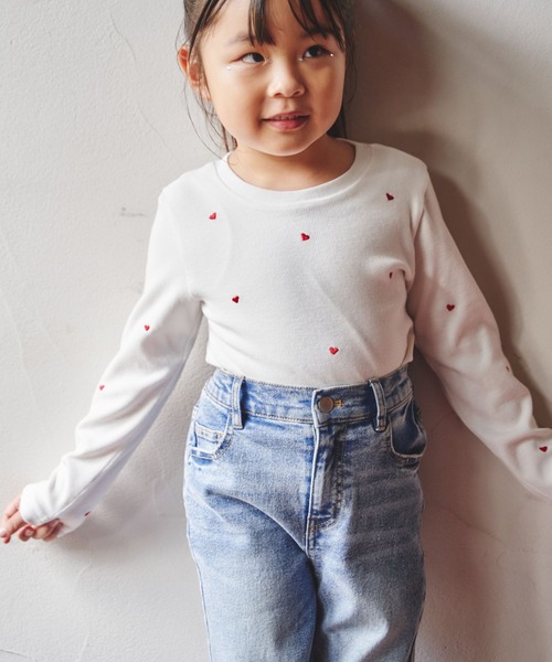 10C REPIPI（ジューシーレピピ）の「【10C REPIPI】ソウガラリブロンT（Tシャツ/カットソー・キッズ・ブラック系1/ホワイト系2/ホワイト系1/ブラック系2/ホワイト系3/ホワイト系4・110cm/130cm/120cm）」の2枚目の写真