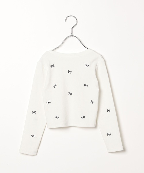 10C REPIPI（ジューシーレピピ）の「【10C REPIPI】ソウガラリブロンT（Tシャツ/カットソー・キッズ・ブラック系1/ホワイト系2/ホワイト系1/ブラック系2/ホワイト系3/ホワイト系4・110cm/130cm/120cm）」の4枚目の写真