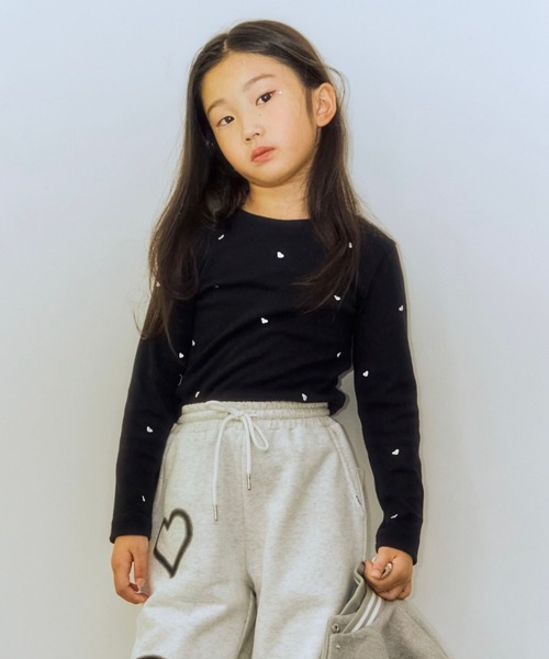 10C REPIPI（ジューシーレピピ）の「【10C REPIPI】ソウガラリブロンT（Tシャツ/カットソー・キッズ・ブラック系1/ホワイト系2/ホワイト系1/ブラック系2/ホワイト系3/ホワイト系4・110cm/130cm/120cm）」の5枚目の写真