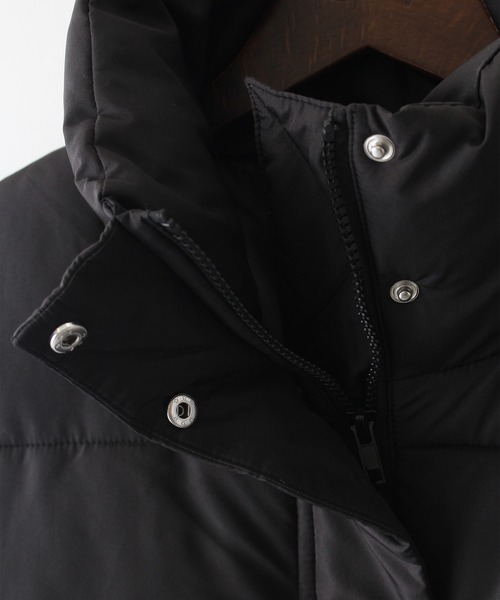 SpRay（スプレイ）の「中綿クロップドベスト（ダウンベスト・レディース・アイボリー/ブラック・FREE）」の8枚目の写真