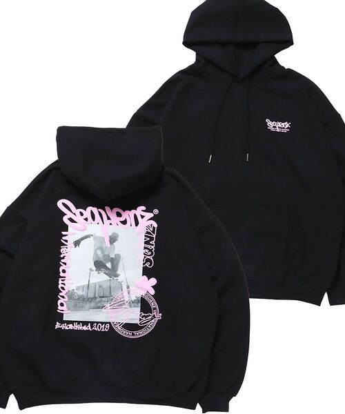 SEQUENZ（シークエンズ）】FADE ZIP P/K /フルジップ オーバー