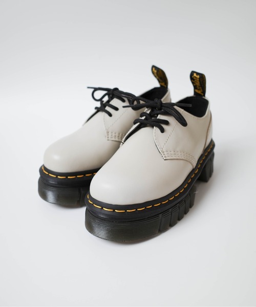 Dr. Martens（ドクターマーチン）の「【IW5】【Dr.Martens】AUDRICK 3I  COBBLESTONE NA ドクターマーチン 3ホール シューズ（ドレスシューズ・レディース・グレー系その他・UK3）」の2枚目の写真