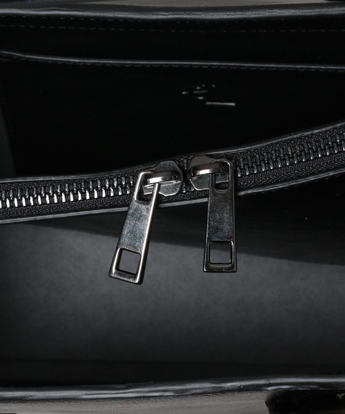 eL（エル）の「【eL】Trapezoid Boston Bag/140078（トートバッグ・レディース・ブラック/ベージュ・FREE）」の12枚目の写真