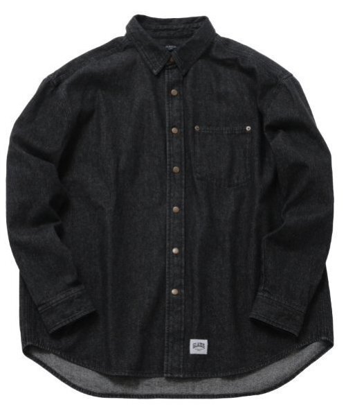 GLAZOS（グラソス）の「デニムシャツ（シャツ/ブラウス・キッズ・ブラック/ライトブルー・S/M/L/LL）」の21枚目の写真
