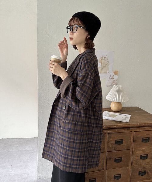 DISCOAT（ディスコート）の「ラメシャギーニットワッチ（キャップ・レディース・アイボリー/ブラック・FREE）」の20枚目の写真