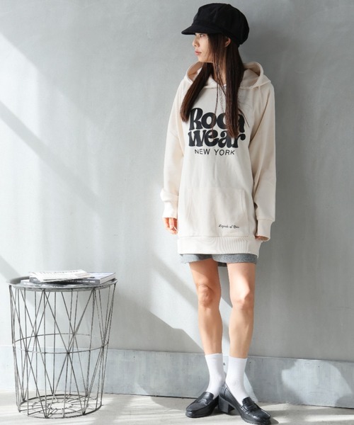 E-COME（イーカム）の「Rocawear パーカー（パーカー・レディース・ブラック/ホワイト/ベージュ・M/L/XL）」の6枚目の写真