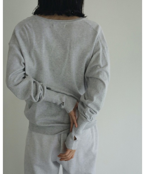 anuke（アンヌーク）の「Deep Keyneck Knit（ニット/セーター・レディース・チャコールグレー/グレー・FREE）」の13枚目の写真