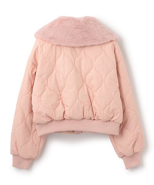 by LOVEiT(バイラビット)の「中綿ブルゾン(ブルゾン・キッズ・ブラック/オフホワイト/ピンク・160cm/120cm/130cm/140cm/150cm)」の4枚目の写真