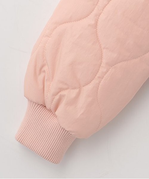 by LOVEiT(バイラビット)の「中綿ブルゾン(ブルゾン・キッズ・ブラック/オフホワイト/ピンク・160cm/120cm/130cm/140cm/150cm)」の8枚目の写真