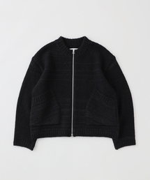 EDIFICE（エディフィス）の「ENCOMING(インカミング) KNITTED TWO POCKET BLOUSON（ニット/セーター）」