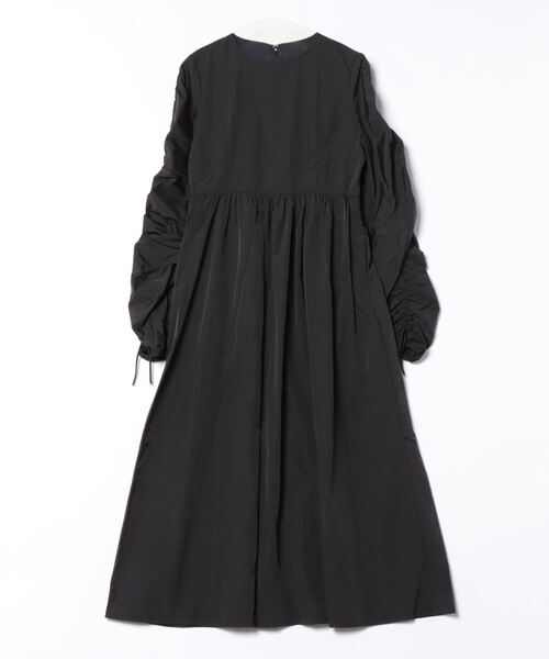 STYLEBLOCK(スタイルブロック)の「Nタフタドロストワンピース(ワンピース・レディース・ブラウン/サックスブルー/ブラック・M)」の5枚目の写真