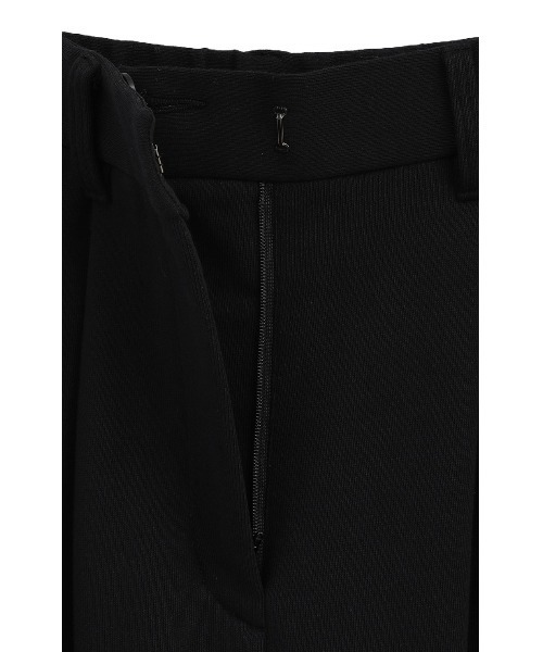 CLANE（クラネ）の「CLANE/クラネ/TWO TUCK SWEAT PANTS（スウェットパンツ・レディース・グレー/ブラック/パープル・1）」の8枚目の写真