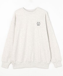 DUNCAN/ダンカン TREE WISE CATS SWEAT/バックプリント クルーネック スウェット