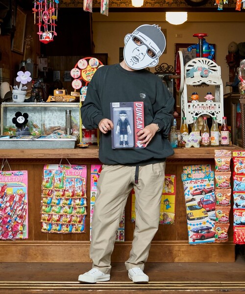 FREAK'S STORE(フリークスストア)の「DUNCAN/ダンカン TREE WISE CATS SWEAT/バックプリント クルーネック スウェット(スウェット・メンズ・ブラック/グレー/ホワイト・LARGE/MEDIUM/X-LARGE)」の16枚目の写真