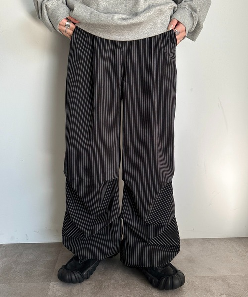 apres jour mignon(アプレジュールミニョン)の「パラシュートスラックス【ZOZOTOWN限定アイテム】(スラックス・レディース・ブラック系その他/ブラック/チャコールグレー・SMALL/MEDIUM/X-LARGE)」の13枚目の写真