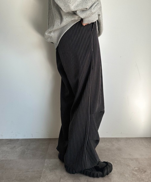 apres jour mignon(アプレジュールミニョン)の「パラシュートスラックス【ZOZOTOWN限定アイテム】(スラックス・レディース・ブラック系その他/ブラック/チャコールグレー・SMALL/MEDIUM/X-LARGE)」の15枚目の写真