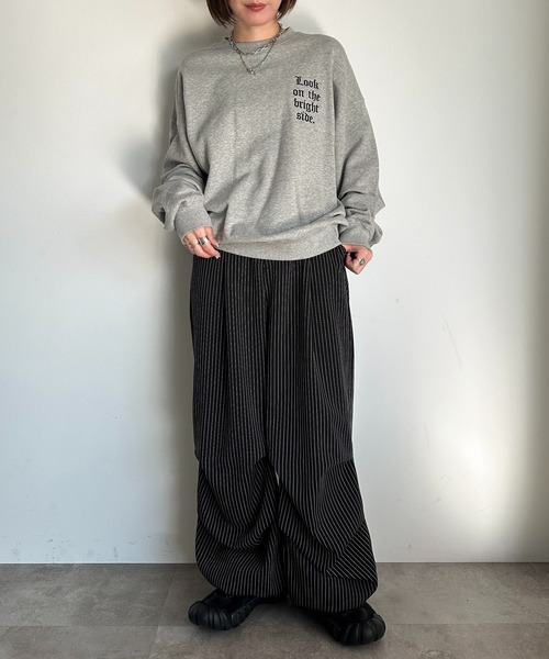 apres jour mignon(アプレジュールミニョン)の「パラシュートスラックス【ZOZOTOWN限定アイテム】(スラックス・レディース・ブラック系その他/ブラック/チャコールグレー・SMALL/MEDIUM/X-LARGE)」の16枚目の写真