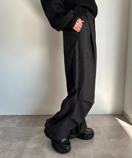 apres jour mignon(アプレジュールミニョン)の「パラシュートスラックス【ZOZOTOWN限定アイテム】(スラックス・レディース・ブラック系その他/ブラック/チャコールグレー・SMALL/MEDIUM/X-LARGE)」の20枚目の写真