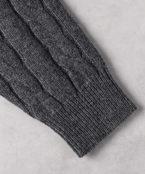 BACK NUMBER（バックナンバー）の「【BACK NUMBER】BritishWool ケーブルクルーネックニット（ニット/セーター・メンズ・ベージュ/ネイビー/ダークグレー/その他1/その他3/その他5/オフホワイト/その他7・M/L/XL）」の22枚目の写真