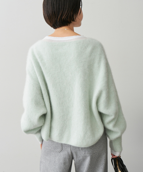 Spick & Span（スピックアンドスパン）の「フォックスカシミヤMIX プル