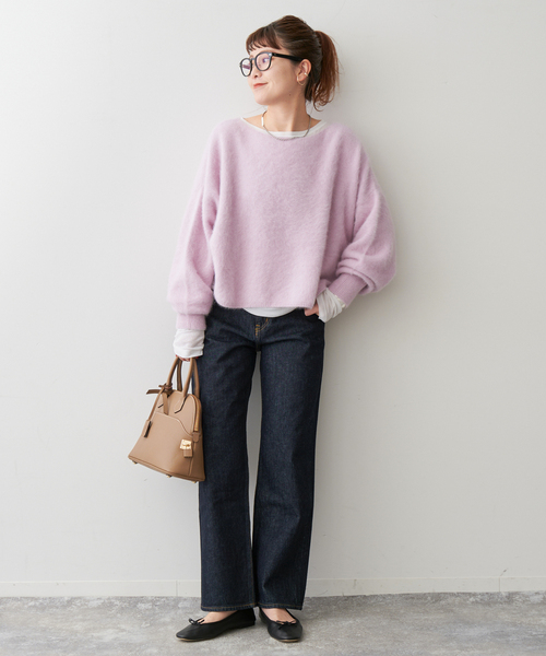 Spick & Span（スピックアンドスパン）の「フォックスカシミヤMIX プル