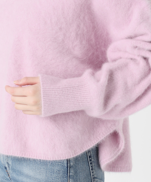 Spick & Span(スピックアンドスパン)の「フォックスカシミヤMIX プルオーバー(ニット/セーター・レディース・パープル系その他/グリーン系その他・FREE)」の19枚目の写真