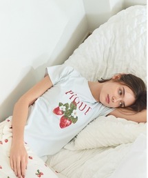 gelato pique（ジェラートピケ）の「いちごワンポイントTシャツ